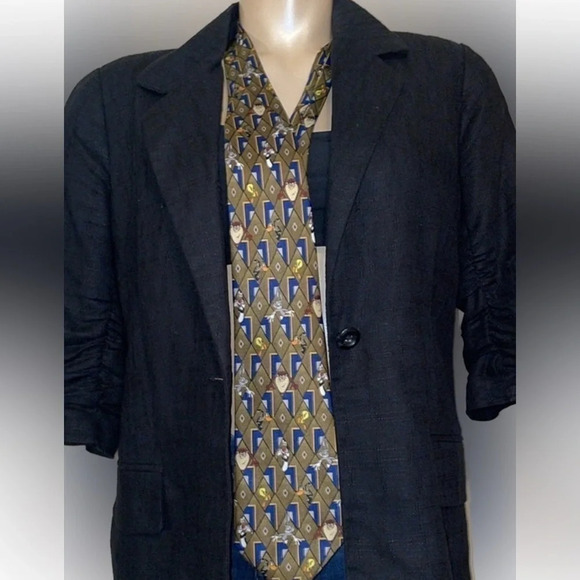 Looney Tunes men’s neck tie Vintage characters accessory bugs bunny business - Picture 3 of 5